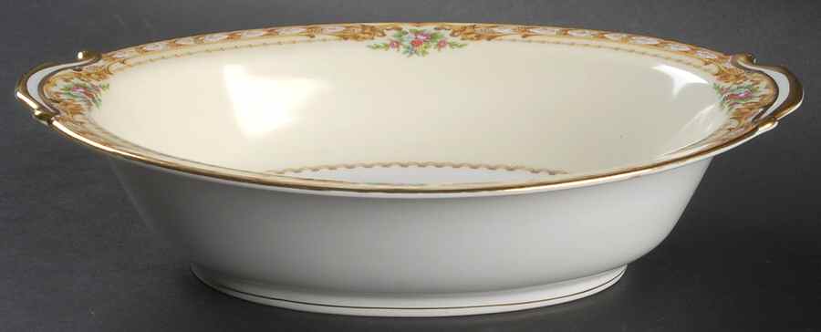 Homeric 10" Oval Vegetable Bowl by Noritake-1