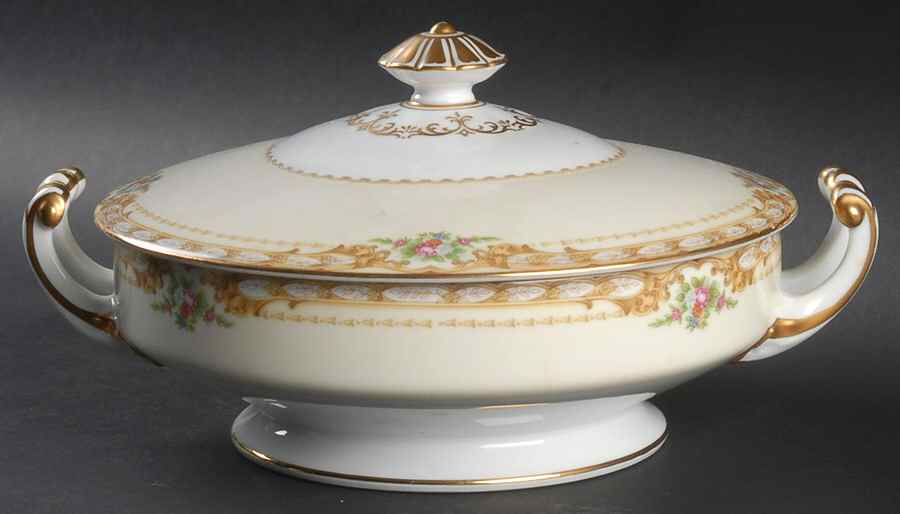 Homeric Round Covered Vegetable by Noritake-1