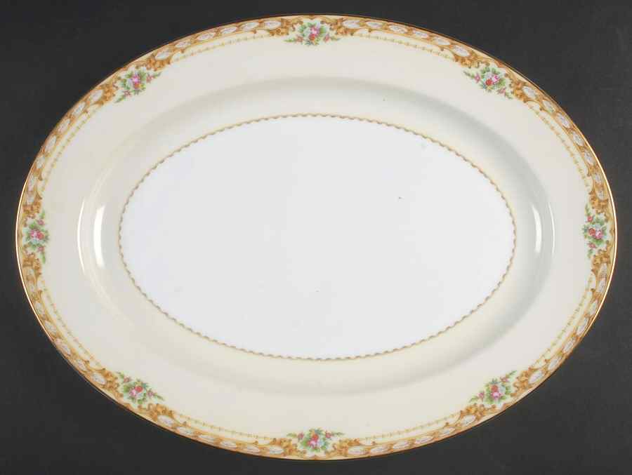 Homeric 16" Oval Serving Platter by Noritake-1