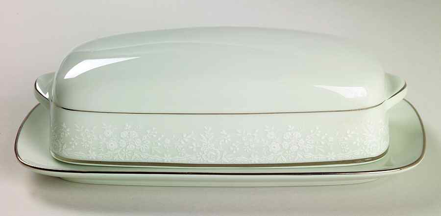 Honor Green 1/4 Lb Covered Butter by Noritake-1