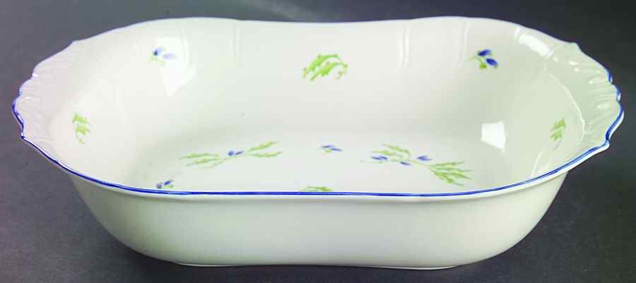 Honfleur 10" Oval Vegetable Bowl by Noritake-1