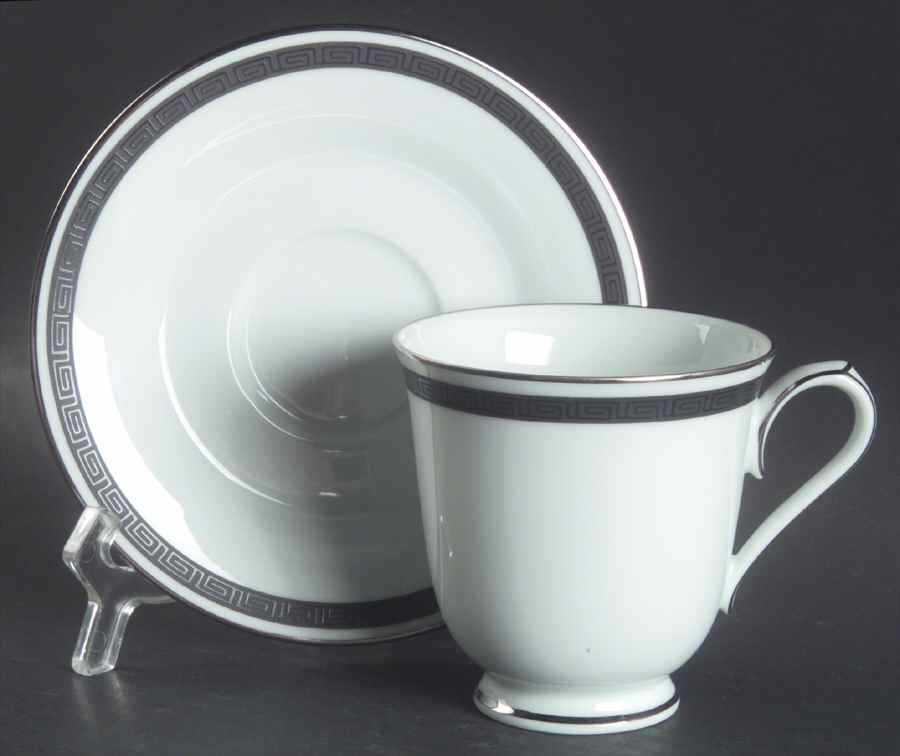 Horizon Footed Cup & Saucer Set by Noritake-1