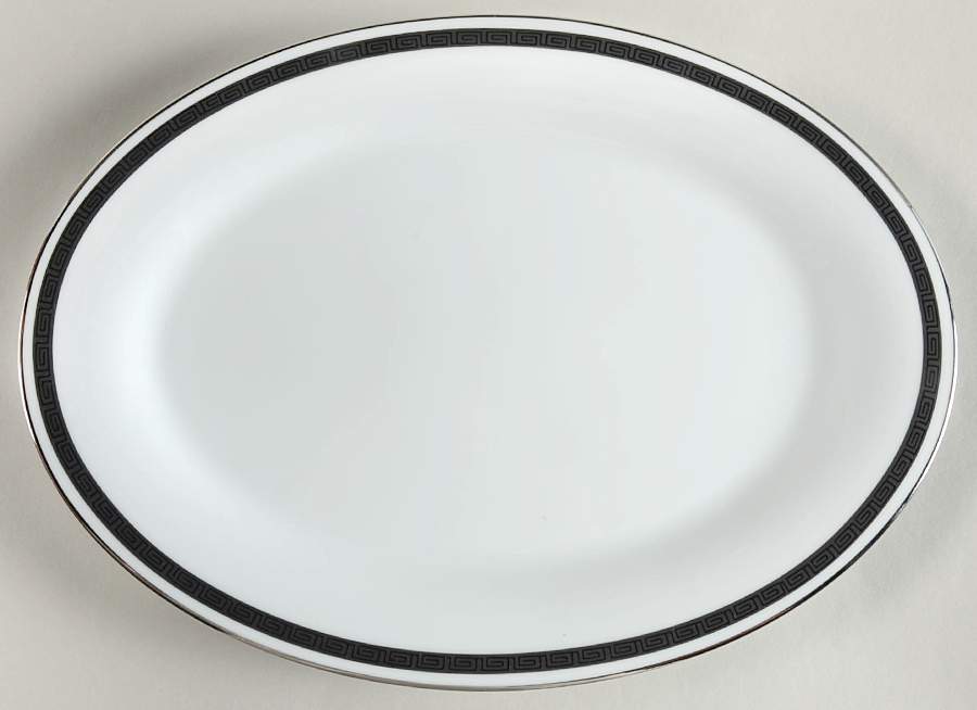 Horizon 12" Oval Serving Platter by Noritake-1
