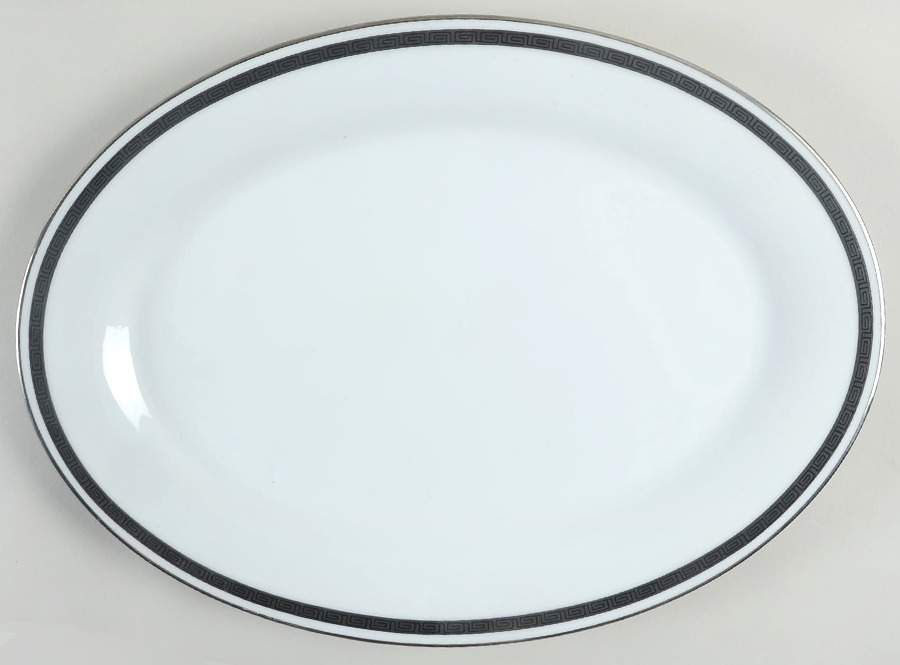 Horizon 14" Oval Serving Platter by Noritake-1