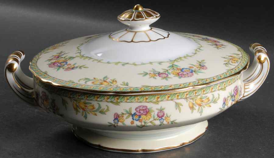 Hortense Round Covered Vegetable by Noritake-1