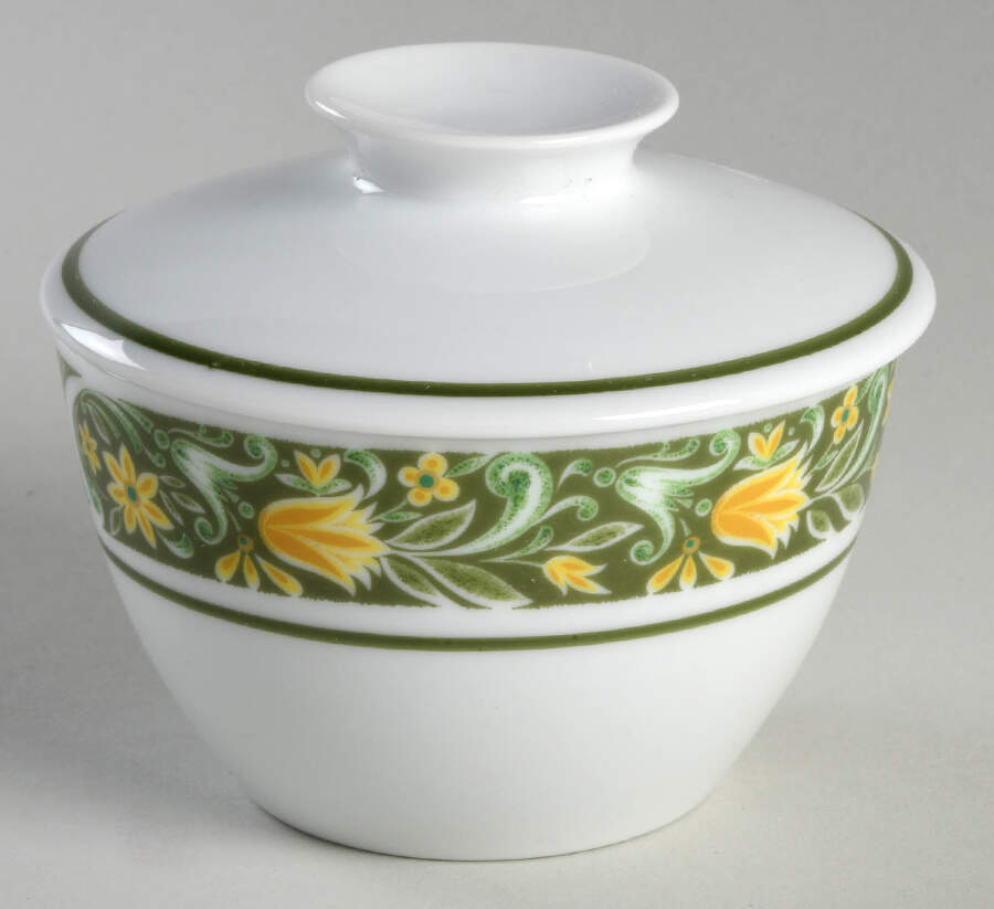 Home Town Sugar Bowl & Lid by Noritake-1