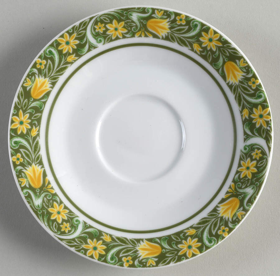 Home Town Saucer by Noritake-1