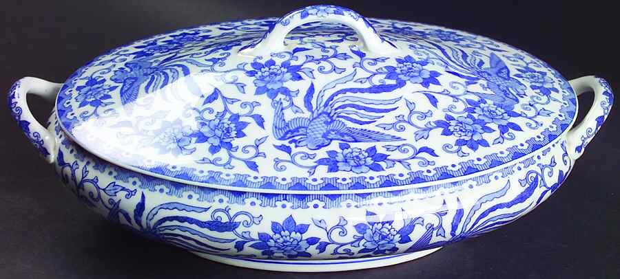 Howo Oval Covered Vegetable by Noritake-1