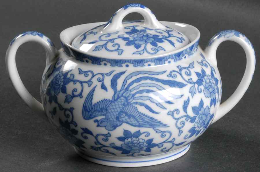 Howo Sugar Bowl & Lid by Noritake-1