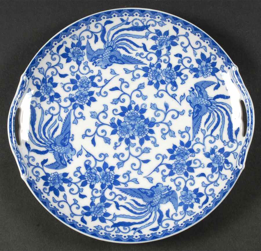 Howo Handled Cake Plate by Noritake-1