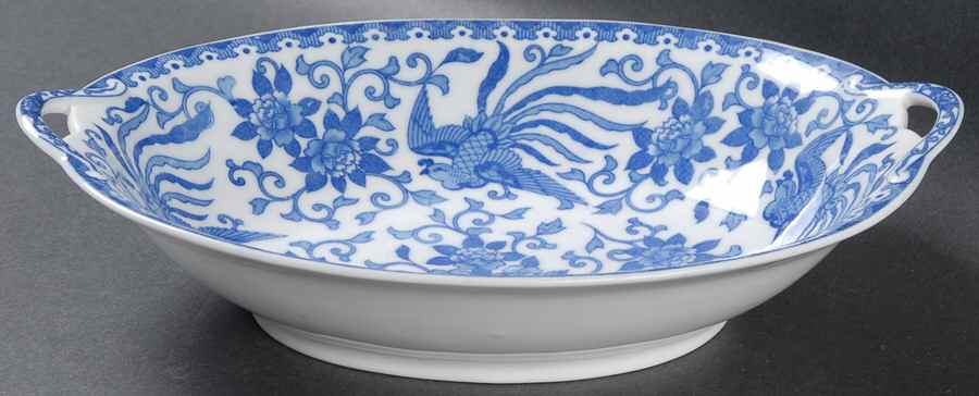 Howo 9" Oval Vegetable Bowl by Noritake-1