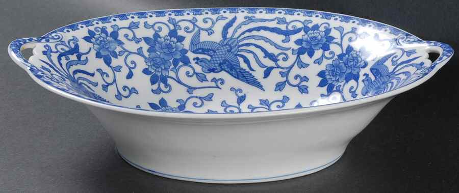 Howo 10" Oval Vegetable Bowl by Noritake-1