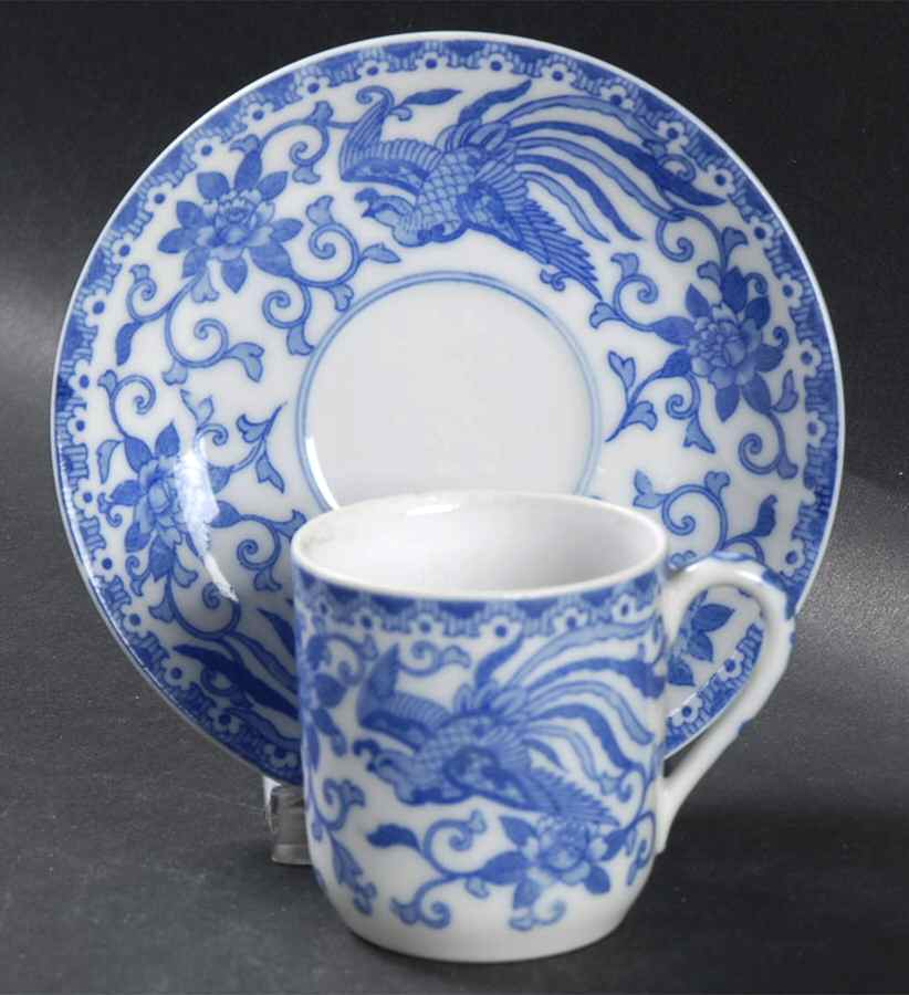 Howo Flat Demitasse Cup & Saucer Set by Noritake-1