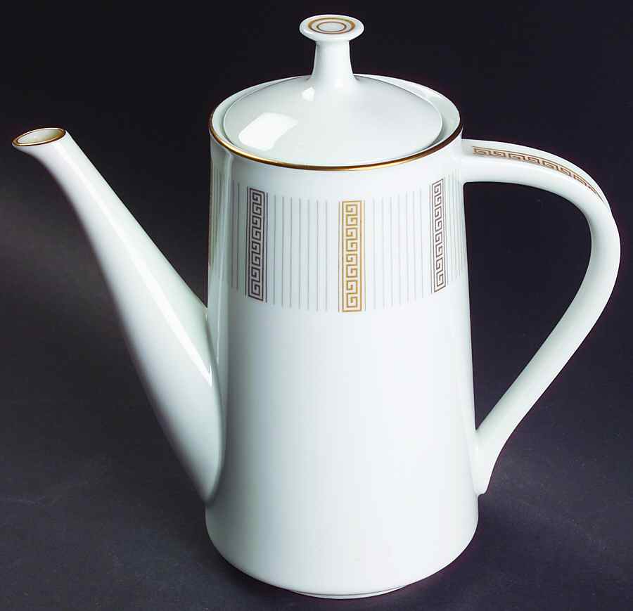 Humoresque Mini Coffee Pot & Lid by Noritake-1