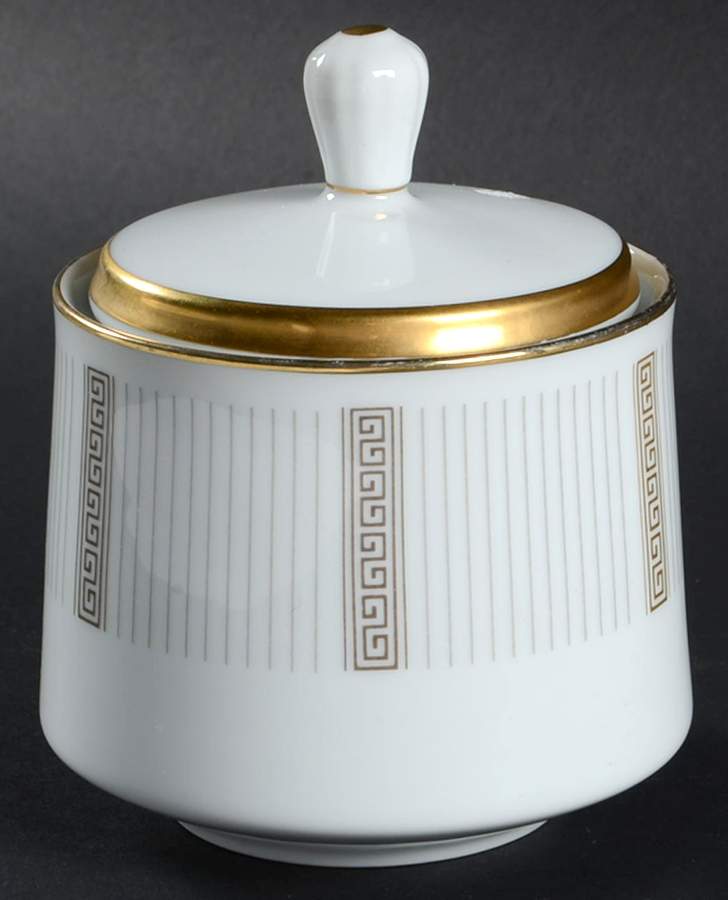 Humoresque Sugar Bowl & Lid by Noritake-1