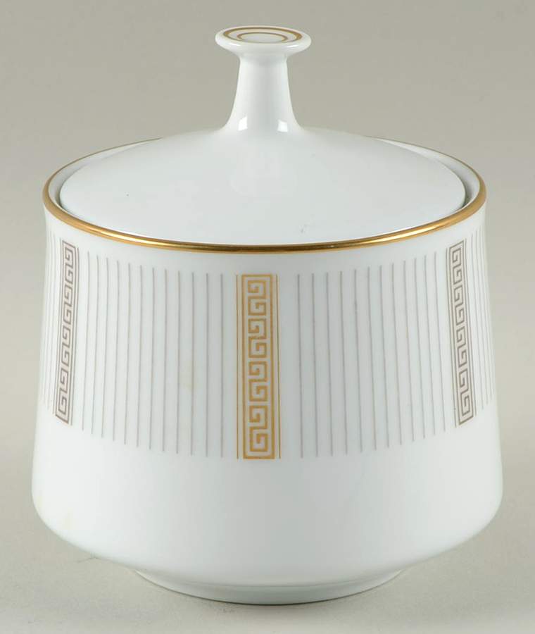 Humoresque Sugar Bowl & Lid by Noritake-1
