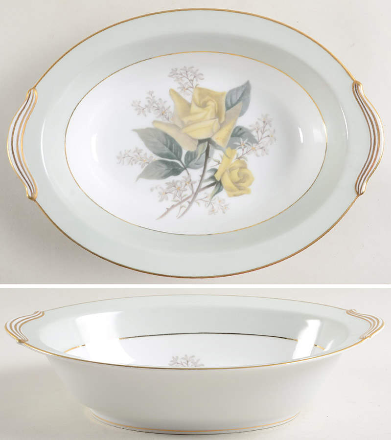 Huntley 10" Oval Vegetable Bowl by Noritake-1