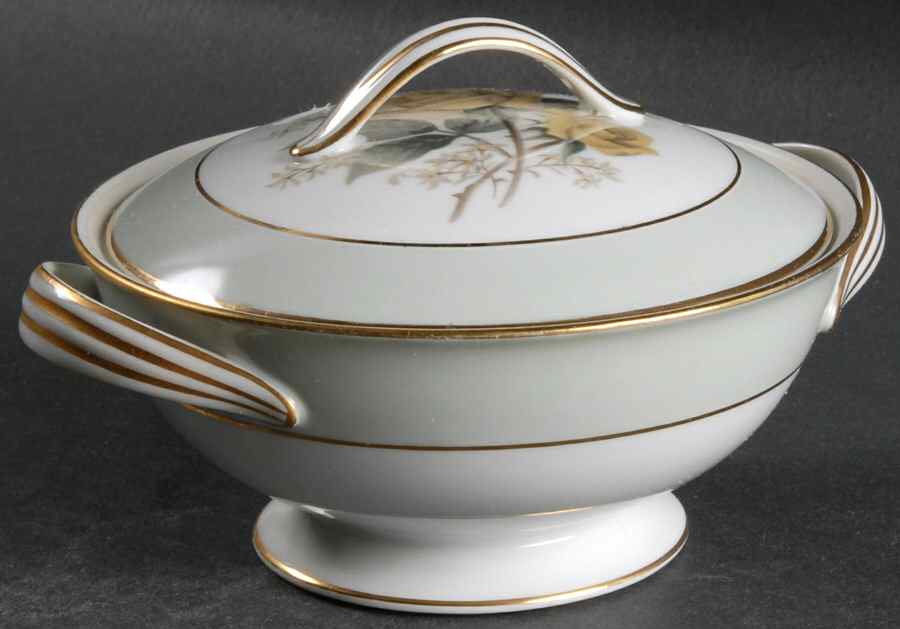 Huntley Sugar Bowl & Lid by Noritake-1