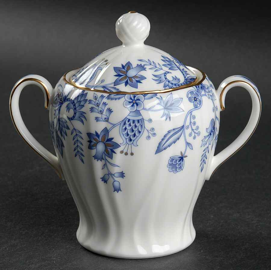 Hurley Sugar Bowl & Lid by Noritake-1
