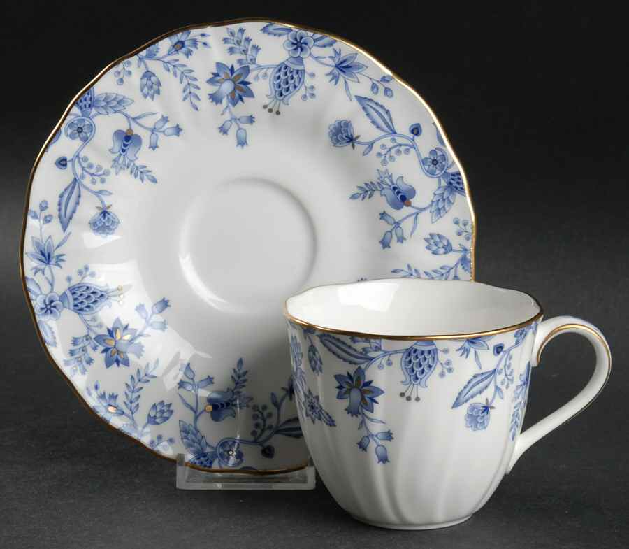 Hurley Flat Cup & Saucer Set by Noritake-1