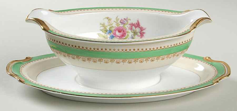 Hyannis Gravy Boat with Attached Underplate by Noritake-1