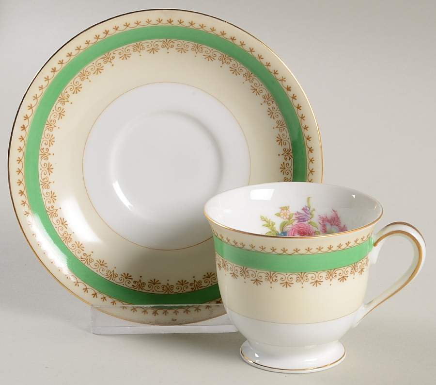 Hyannis Footed Demitasse Cup & Saucer Set by Noritake-1