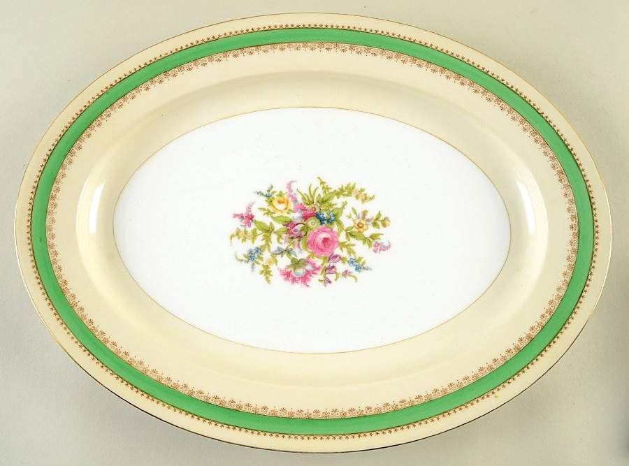 Hyannis 16" Oval Serving Platter by Noritake-1