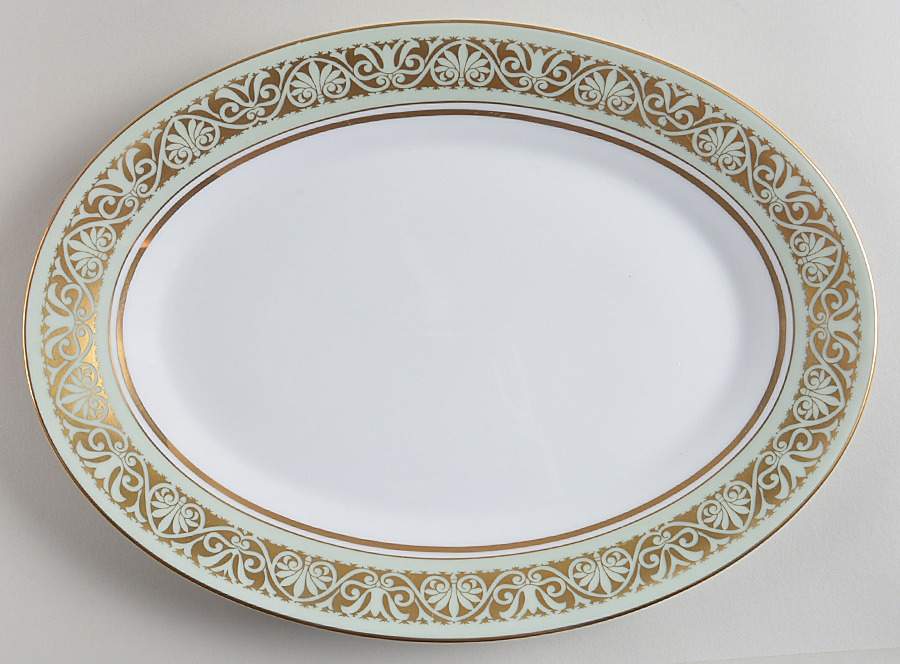 Hyde Park 12" Oval Serving Platter by Noritake-1