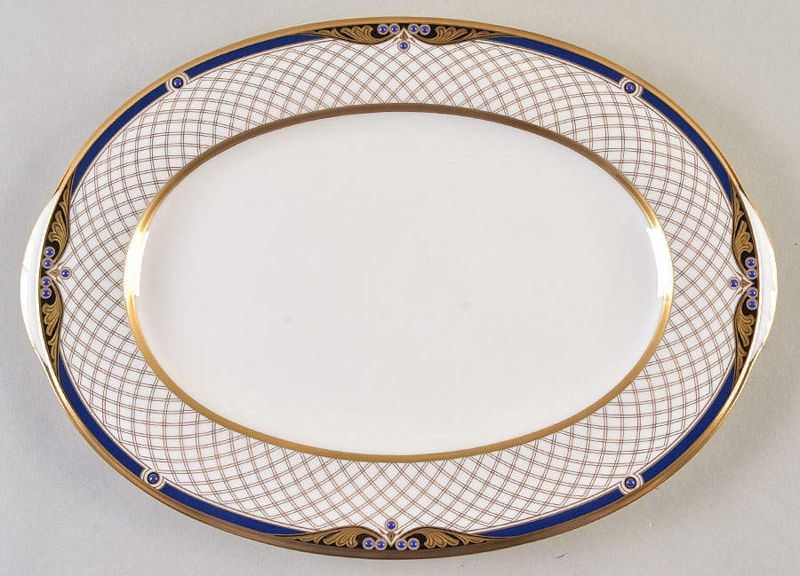 Hyannis Port 12" Oval Serving Platter by Noritake-1