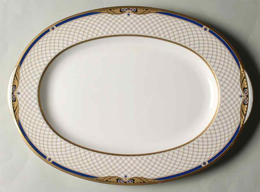 Hyannis Port 16" Oval Serving Platter by Noritake-1