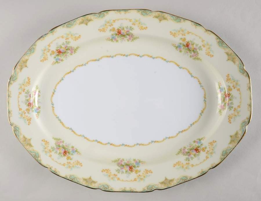 Iberia 16" Oval Serving Platter by Noritake-1