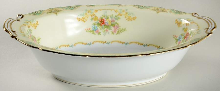 Iberia 10" Oval Vegetable Bowl by Noritake-1