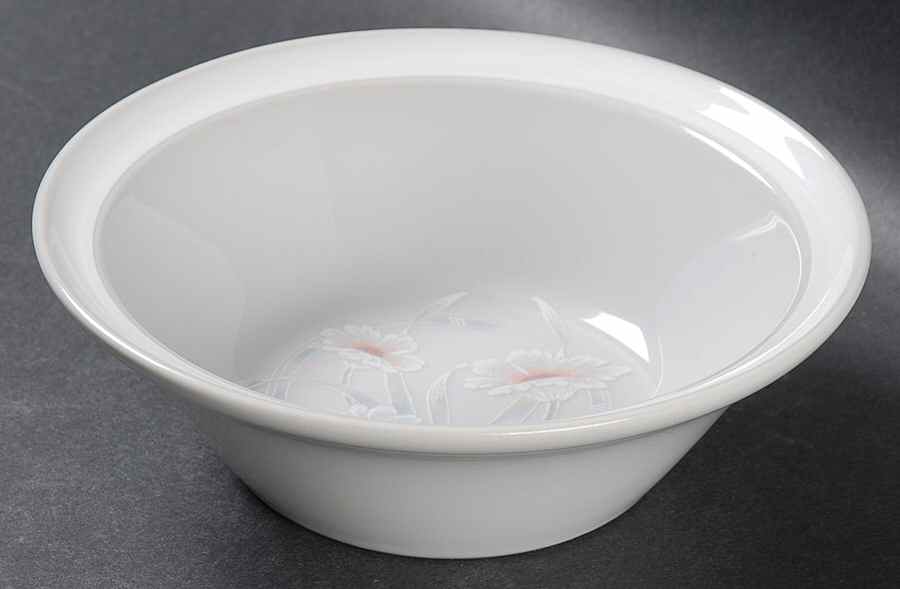 Ice Flower Rim Cereal Bowl by Noritake-1