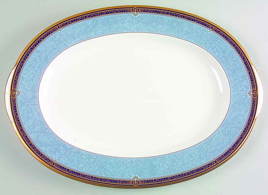 Icon 16" Oval Serving Platter by Noritake-1