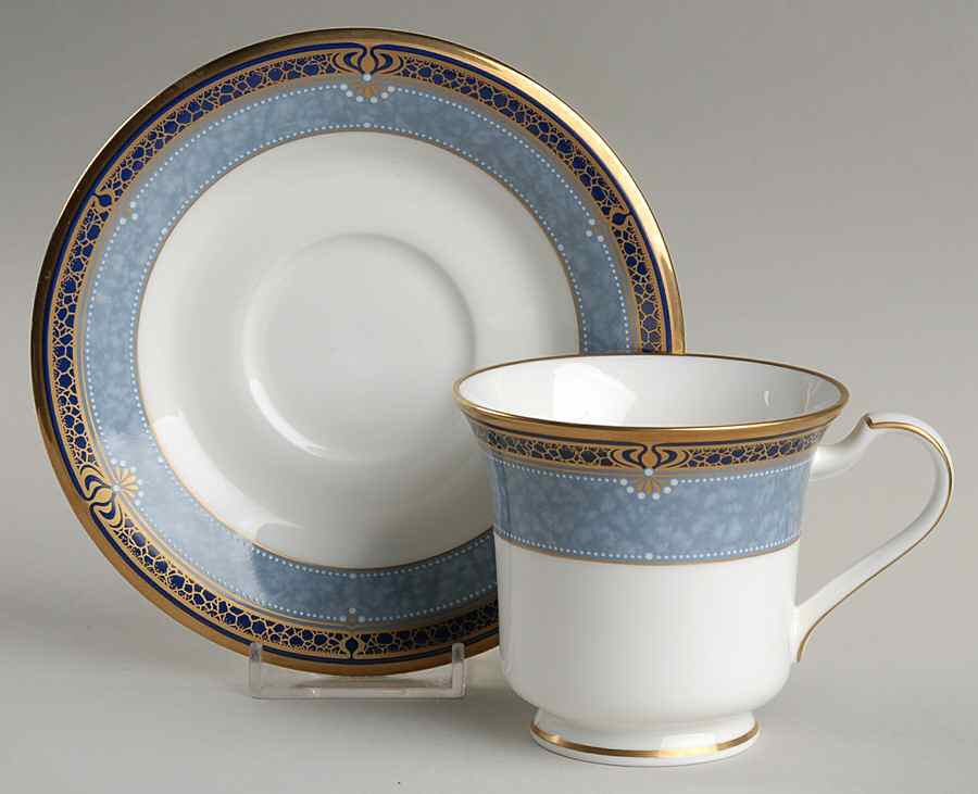 Icon Footed Cup & Saucer Set by Noritake-1