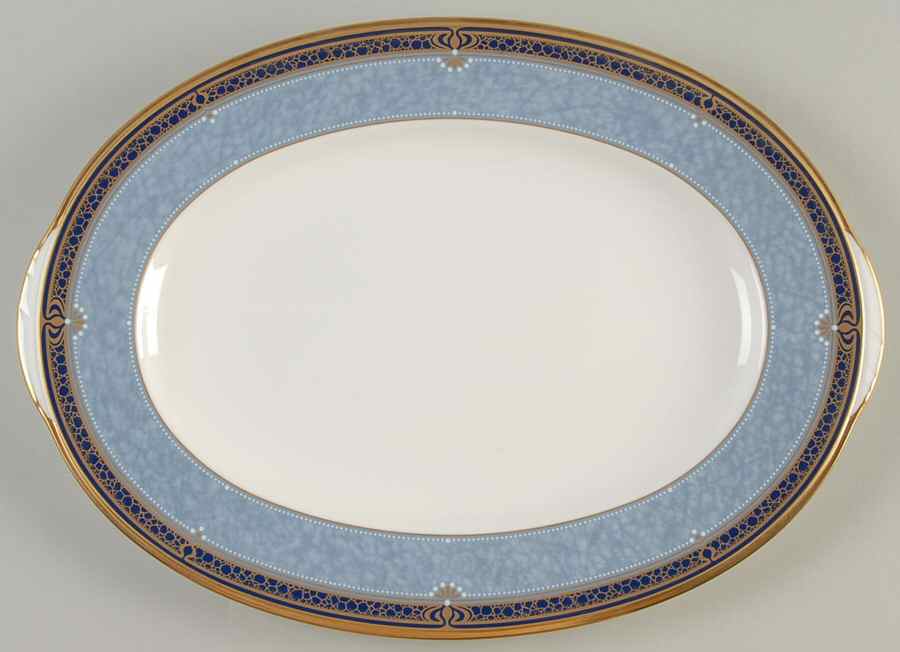Icon 12" Oval Serving Platter by Noritake-1