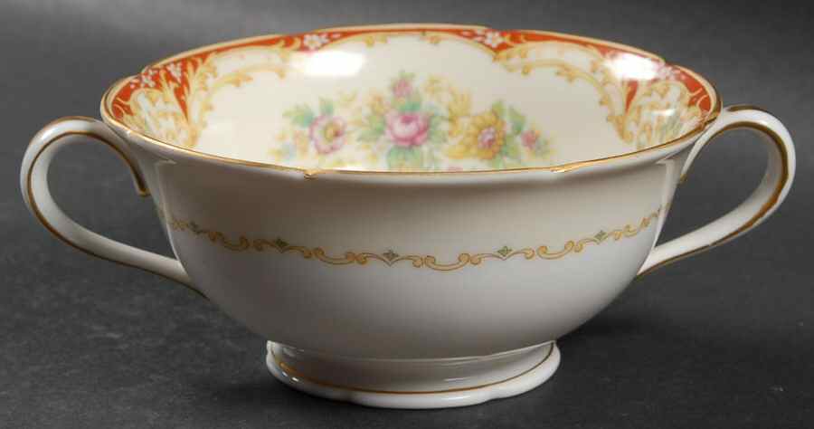 Idalia Footed Cream Soup Bowl by Noritake-1