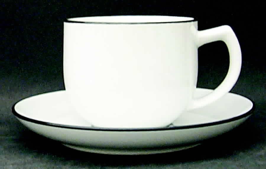 Ignition Flat Cup & Saucer Set by Noritake-1