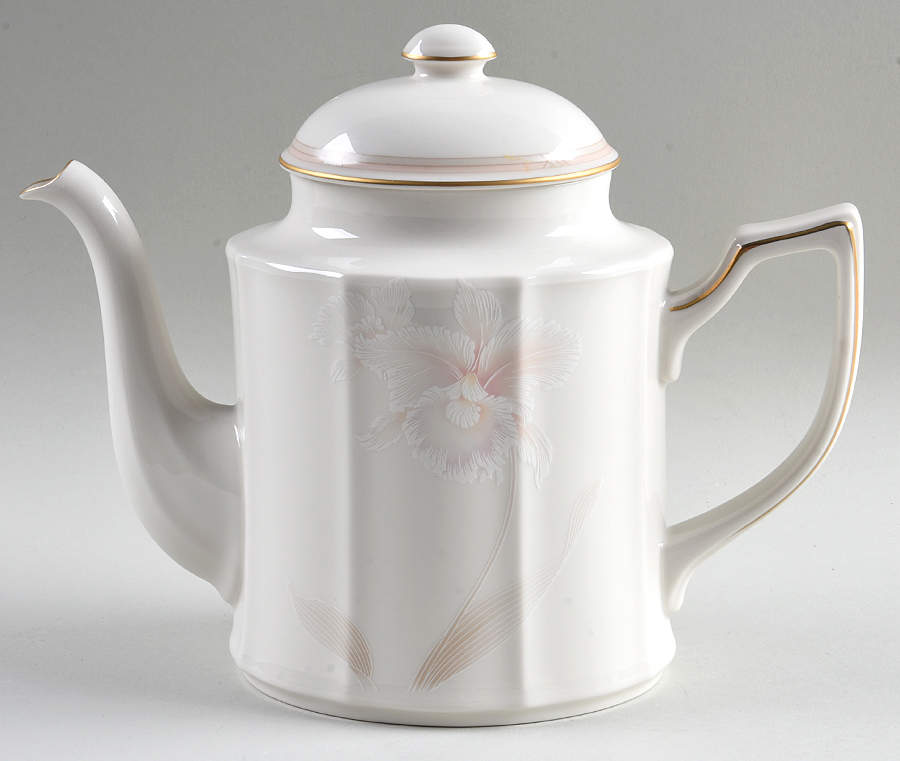 Imperial Blossom Tea/Coffee Pot & Lid by Noritake-1