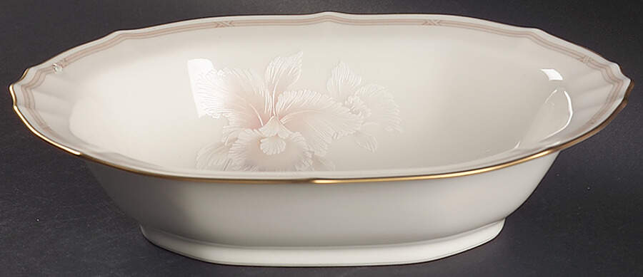 Imperial Blossom 10" Oval Vegetable Bowl by Noritake-1