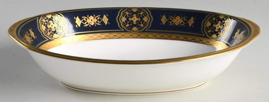 Imperial Crest 10" Oval Vegetable Bowl by Noritake-1