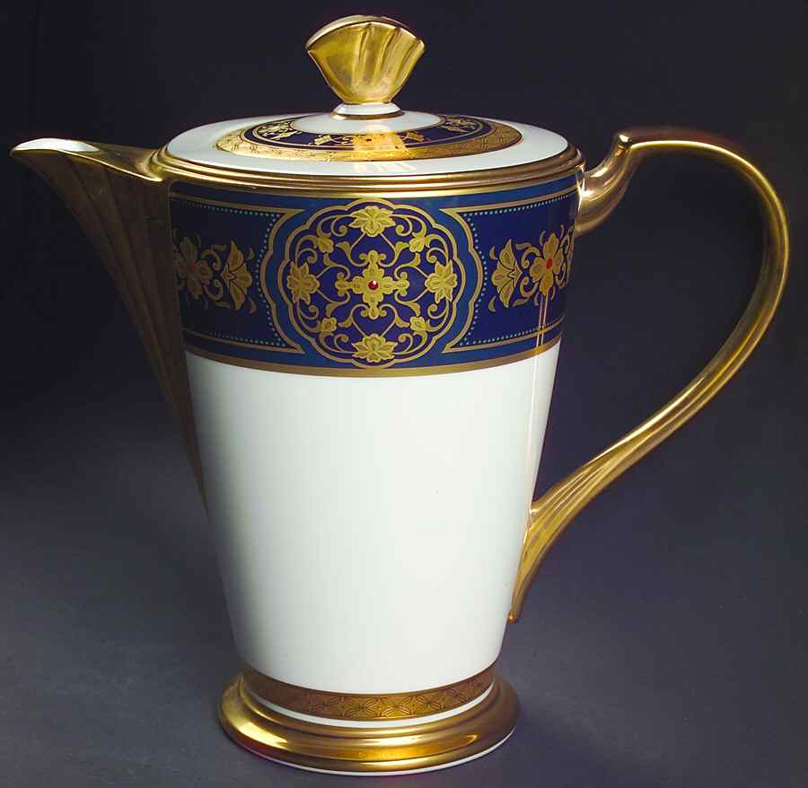 Imperial Crest Coffee Pot & Lid by Noritake-1