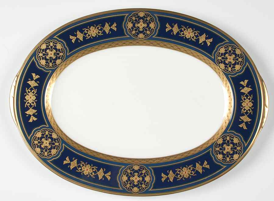 Imperial Crest 12" Oval Serving Platter by Noritake-1