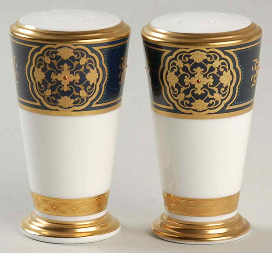 Imperial Crest Salt & Pepper Set by Noritake-1
