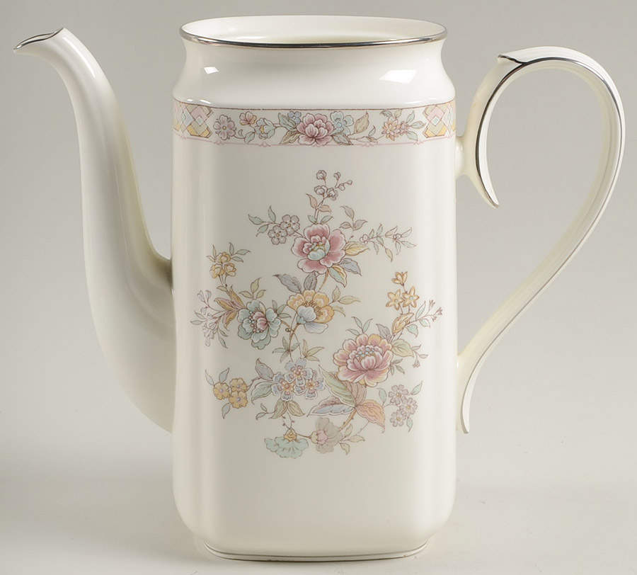 Imperial Garden Coffee Pot No Lid by Noritake-1