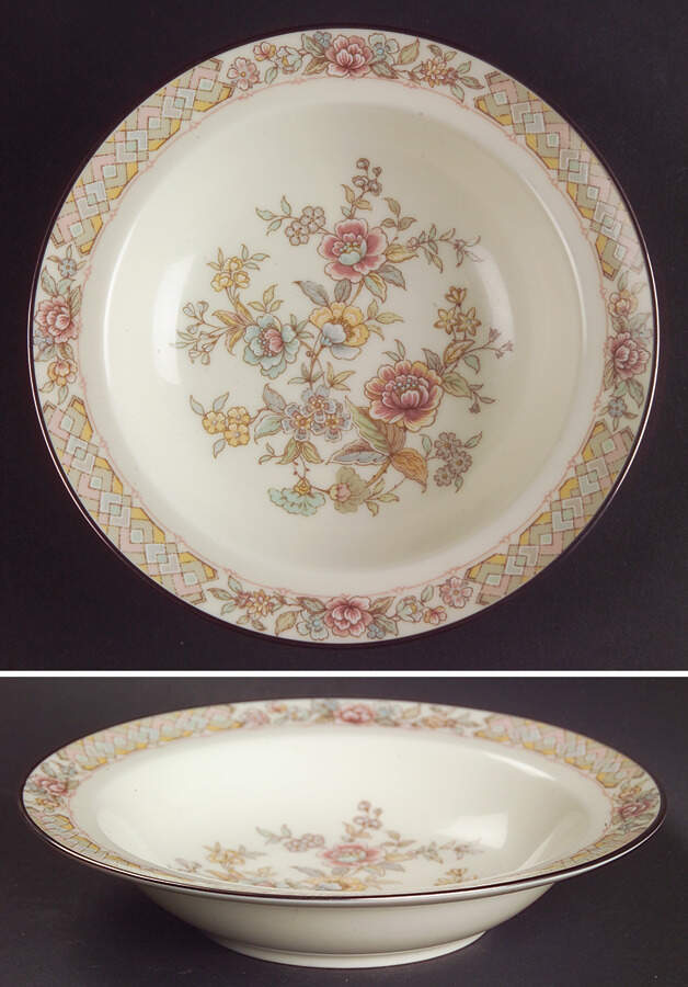 Imperial Garden Rim Fruit/Dessert (Sauce) Bowl by Noritake-1