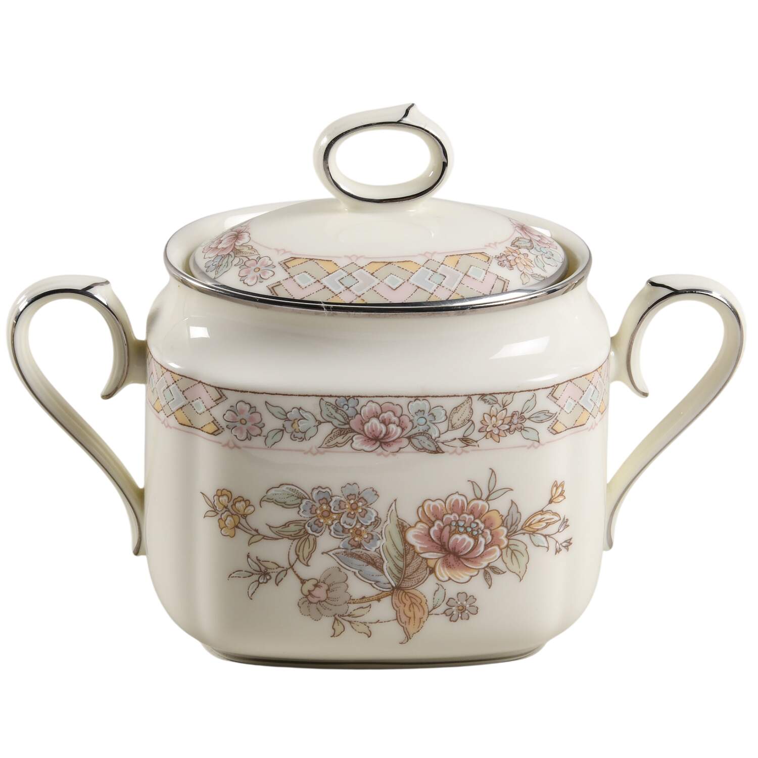 Imperial Garden Sugar Bowl & Lid by Noritake-1