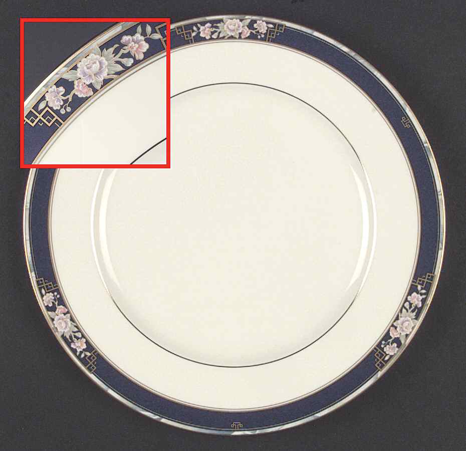 Imperial Gate Dinner Plate by Noritake-1