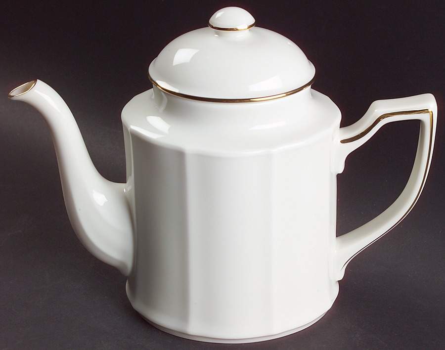 Imperial Gold Tea/Coffee Pot & Lid by Noritake-1