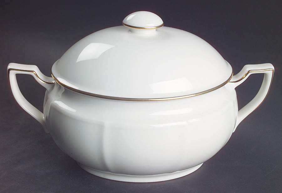 Imperial Gold Oval Covered Vegetable by Noritake-1